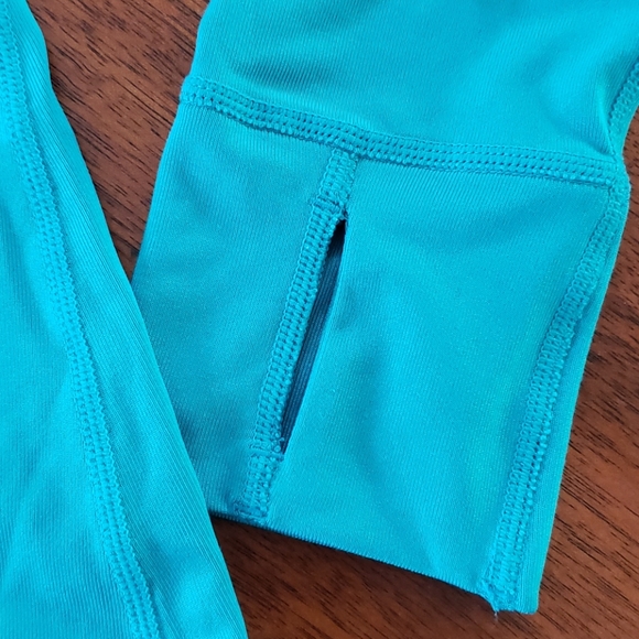 MPG Athletics Zip Up Teal Lime Gray Women's Size Small - Picture 5 of 7